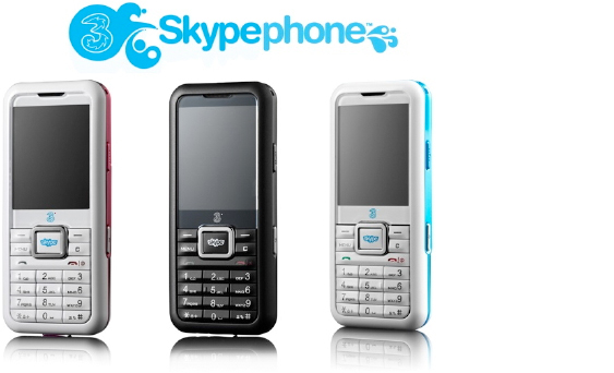 Modelli e colorazioni del nuovo Skypephone commercializzato in Italia da H3G-3